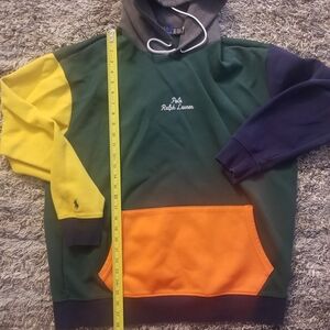 POLO XLT EXCELLENT CONDITION COLORBOCK HOODIE RALPH LAUREN JACKET SWEATSHIRT